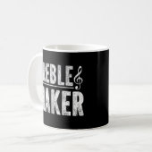 Piano Pianist Treble Maker Kaffeetasse (Vorderseite Links)