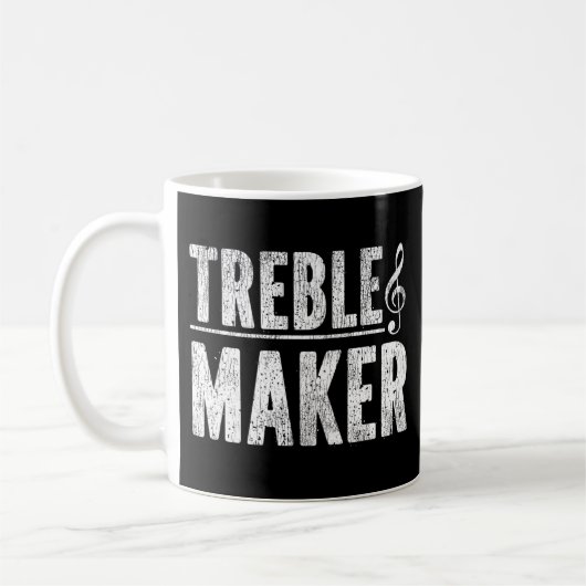 Piano Pianist Treble Maker Kaffeetasse (Links)