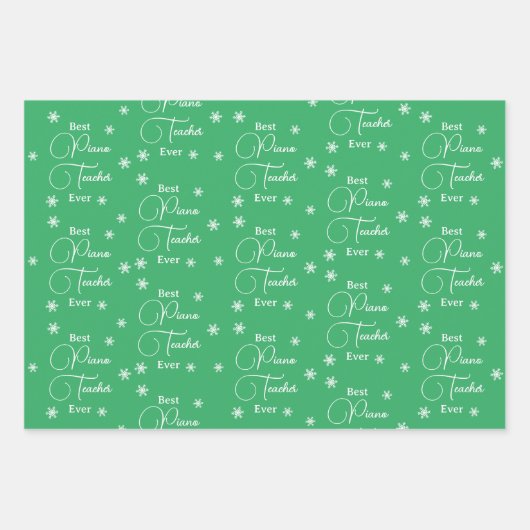 Piano Piano Pianobar Piano Piazza della Riforma Geschenkpapier Set (Vorderseite)