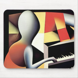 Piano Player - Art von Airbrush Mousepad