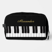 Piano Player Keyboard Personalised Pianist Waschbeutel (Vorderseite)