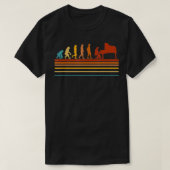 Piano Player Pianist Evolution Retro  T-Shirt (Design vorne)