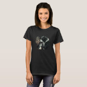 Piano playing mom Border Collie T-Shirt (Vorne ganz)
