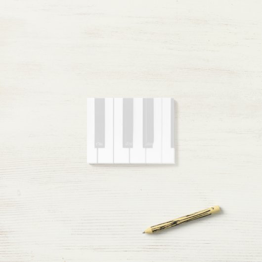 Piano Post-it Klebezettel (Auf Schreibtisch)