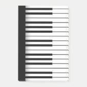 Piano Post-it Klebezettel (Vorderseite)