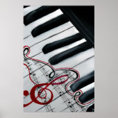 Piano Poster (Vorne)