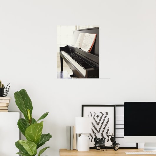 Piano Poster (Heimbüro)