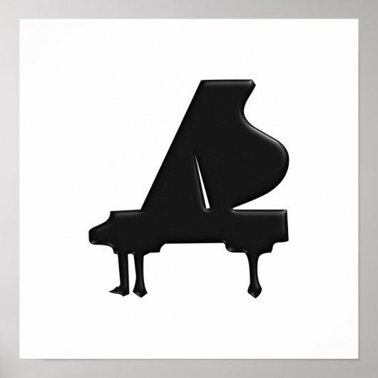 Piano Poster (Vorne)
