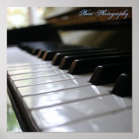 Piano Poster (Vorne)