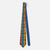 Piano Rainbow Neck Tie Krawatte (Vorderseite)