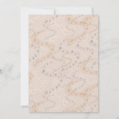 Piano Recital Invitation Einladung (Rückseite)