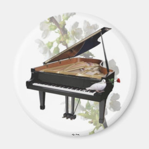 Piano - Romantische Musik - Magnet