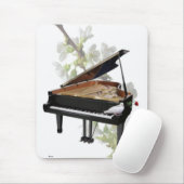 Piano - Romantische Musik - Mousepad (Mit Mouse)