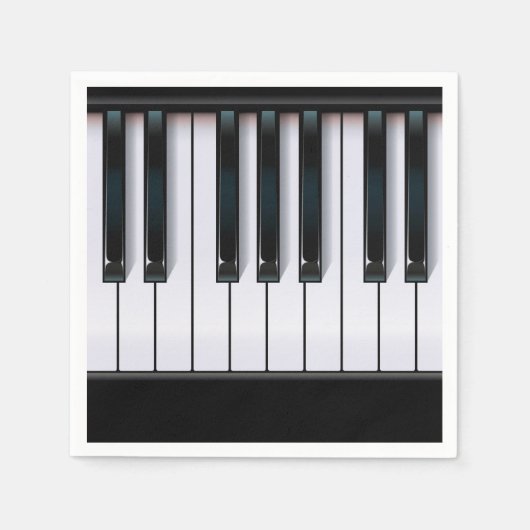 Piano Serviette (Vorderseite)