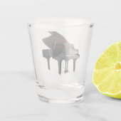 Piano Shot Glass Schnapsglas (Rückseite)
