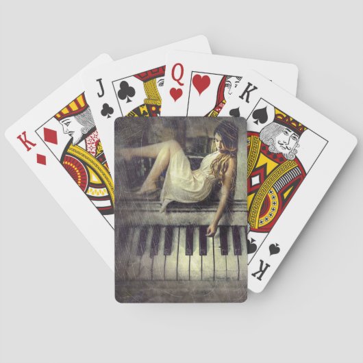 Piano Spielkarten (Rückseite)