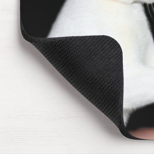 Piano spielt Katze Mousepad (Ecke)