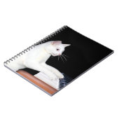 Piano spielt Katze Notizblock (Linke Seite)