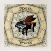 Piano ~ Strange Musical Design ~ Unique ~ Puzzle (Vertikal)