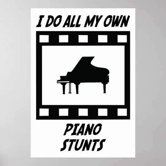 Piano Stunts Poster (Vorne)