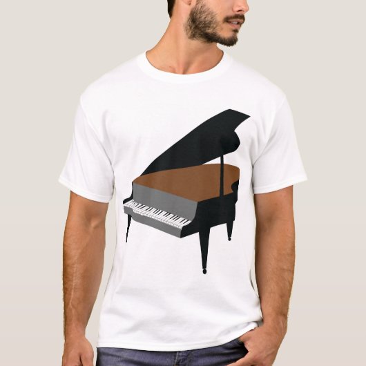 Piano T-Shirt (Vorderseite)
