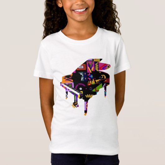 Piano T-Shirt (Vorderseite)