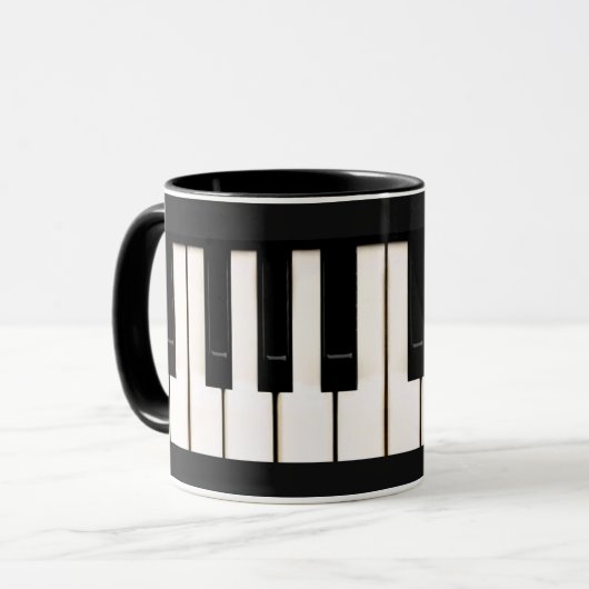 Piano 🎹 Tasse (Vorderseite Links)