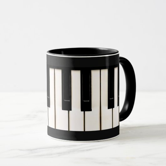 Piano 🎹 Tasse (VorderseiteRechts)
