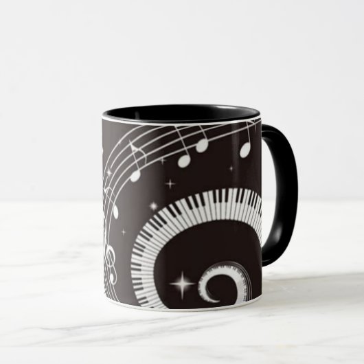 Piano Tasse (VorderseiteRechts)