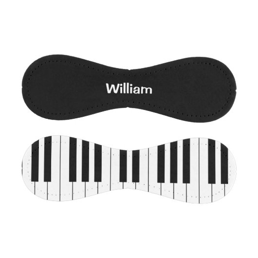 Piano-Tasten in Schwarz und Weiß mit eigenem Namen Baseball (Paneele)