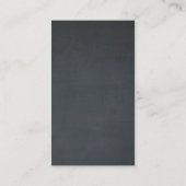 Piano Teacher Business Card Visitenkarte (Rückseite)