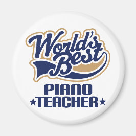 Piano Teacher-Geschenk Magnet
