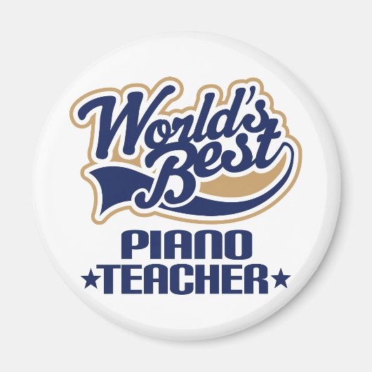 Piano Teacher-Geschenk Magnet (Vorne)