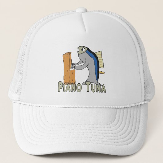 Piano Tuna Truckerkappe (Vorderseite)