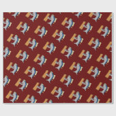 Piano Tuner (Piano Tuna) Geschenkpapier (Flach)