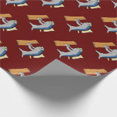 Piano Tuner (Piano Tuna) Geschenkpapier (Ecke)
