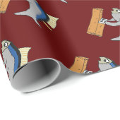 Piano Tuner (Piano Tuna) Geschenkpapier (Rolleneckpunkt)