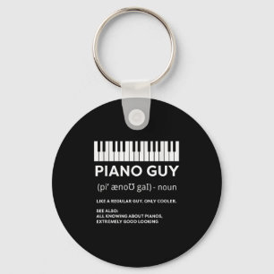 Piano Typ Shirt Pianist Man Keyboard Player Funny Schlüsselanhänger