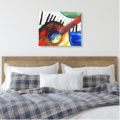Piano und Gitarre Leinwanddruck (Insitu (Schlafzimmer))