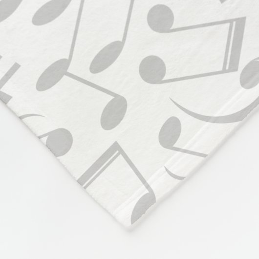 Piano und Musik zeichnen rote Fleecedecke (Ecke)