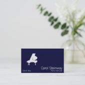 Piano Visitenkarte (Stehend Vorderseite)