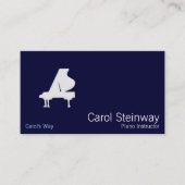 Piano Visitenkarte (Vorderseite)