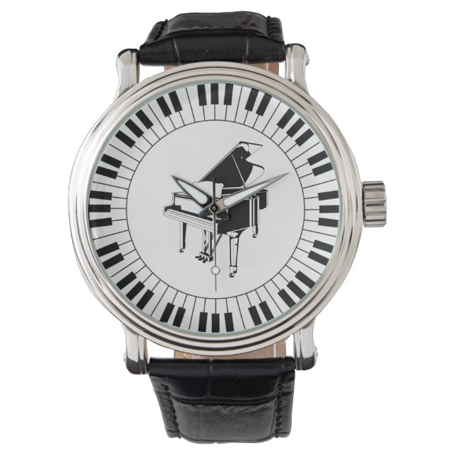 Piano Watch Armbanduhr (Vorderseite)