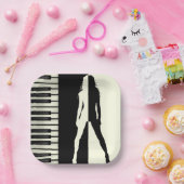 Piano Woman Pappteller (Party)