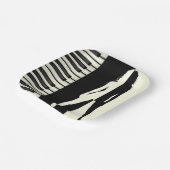 Piano Woman Pappteller (Gewinkelt)