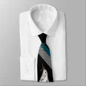 Piano Zipper Krawatte (Gebunden)