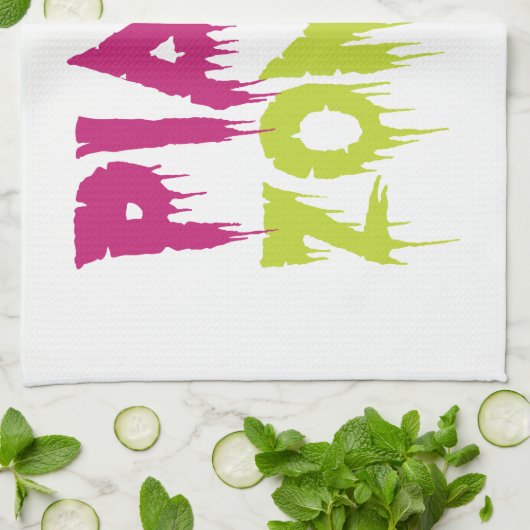 Piano Zombie Geschirrtuch (Gefaltet)