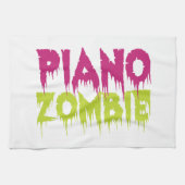 Piano Zombie Geschirrtuch (Horizontal)