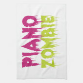 Piano Zombie Geschirrtuch (Vertikal)