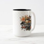 Piano Zweifarbige Tasse (VorderseiteRechts)